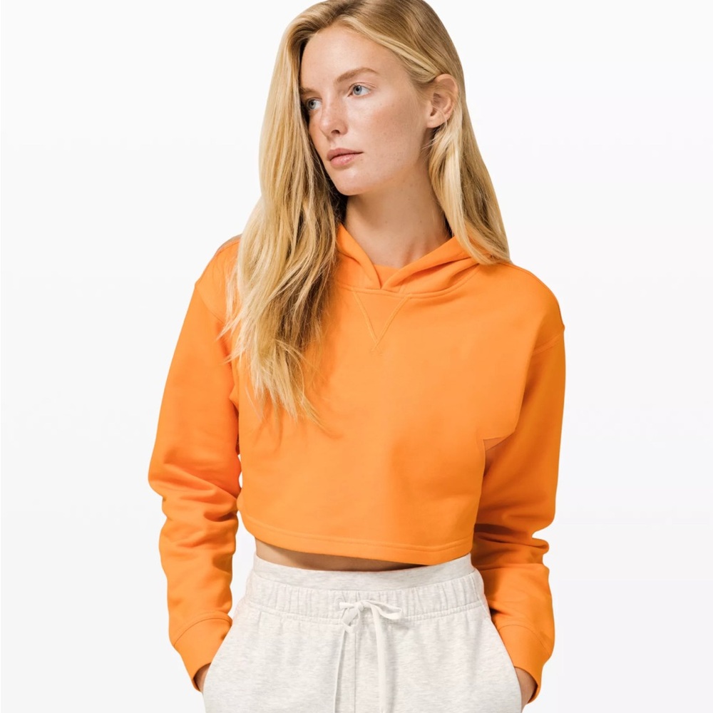 Lululemon all yours cropped hoodie
